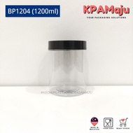 Balang BP1204 (1200ml) - Balang Kuih Raya, Balang Plastik, Homemade Product, Popcorn, Kerepek