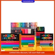 UNI POSCA Water Based Paint Marker Set ( PC-3M 8C & 16C / PC-3MS 8C / PC-5M 8C & 16C )