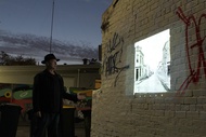 Gangsters and Candy Stores Laser Projector Night Walking Tour in Melbourne