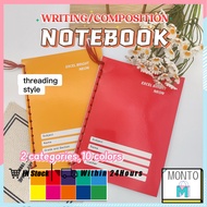 10pcs 80 Leaves A5 writing Composition notebook YARN Waterproof for kids notepad grade 1/2/3