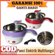 Panci Elektrik Multifungsi 18 Cm Panci Listrik Serbaguna Kukus Kuah