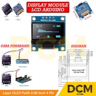 OLED WHITE 0.96 INCH I2C IIC 128X64 DISPLAY MODULE LCD ARDUINO
