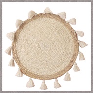 (VCBZ) Woven Basket Wall Decoration Woven Basket Wall Decor Wicker Wall Wall Hanging Small Macrame B