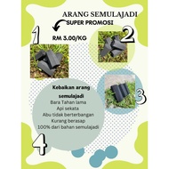 Arang Briket 100% bahan semulajadi dari kelapa sawit- 20KG