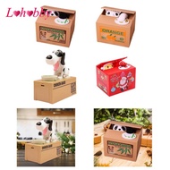Lohobby Piggy Bank Save Money Box Container Ornament Money Saving Box Storage Cute Saving Money Pot 