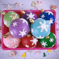 Christmas Baubles in assorted colors