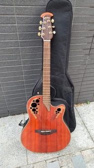 Ovation Acoustic Electric Guitar with Gig Bag