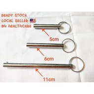 [Ready Stock] Gym Lock Pin With Ring/Lock Pin/Leveling Lock Pin/Long Pin With Ring/Gym Equipment Loc
