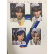 BTS Map of Soul 7 album official photocard