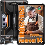 OUKITEL RT8 Android 14 Rugged Tablet - 11 inch Octa-Core MTK Helio G99 Waterproof Tablets with Foldi