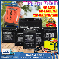 Aki Kering Original 12V 8AH/Aki Kering Sprayer Elektrik 12V 8AH /Aki 12V 12Ah/ Aki Sprayer Elektrik/