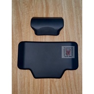 TOP BOX 45L BACKREST MOTORCYCLE ALUMINIUM TOP BOX PREMIUM BACKREST BLACK