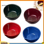 [poslajudo]  Versatile 2-in-1 Stoneware Kitchen Prep Tool: This versatile kitchen tool combines a ga