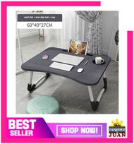 Foldable Table Study Table Laptop Table Lazy Bed Desk Portable Wooden Laptop Table