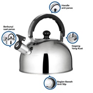 NEW Stainless Steel Whistling Water Kettle 4L and 5L Whistling Kettle/ Kettle/