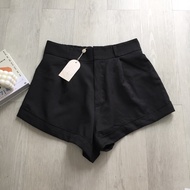 SIZE XL 2XL 3XL allsize - Bear Hug store Hotpants highwaist Bigsize Bangkok BKK black shorts ZM0043