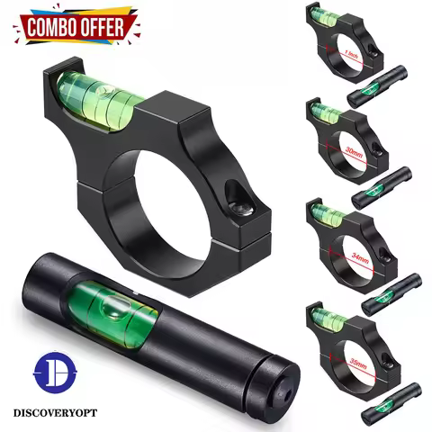 1"/30/34mm Ring Scope Spirit Bubble Level+ 11MM/20MM Picatinny rail Scope Leveling hunting accessori
