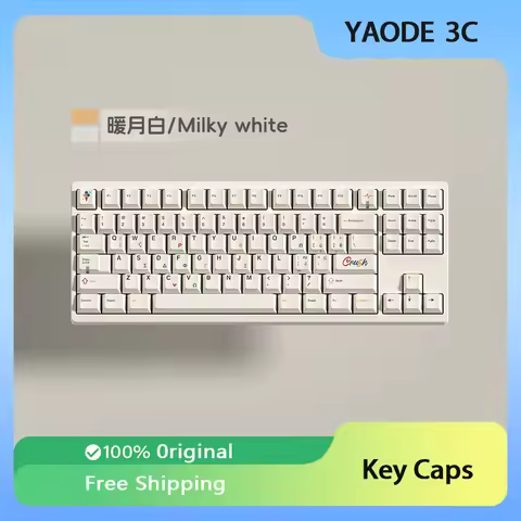 KEY HOUSE Korean KeyCaps Crush80 GX87 PBT Cherry Profile Dye-sublimation Wooting Multiple Colors Cus