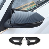 ABS Side Door Rearview Mirror Cover Trim Shell Protective Stickers For Hyundai Elantra Avante CN7 2021 Car Exterior Accessories