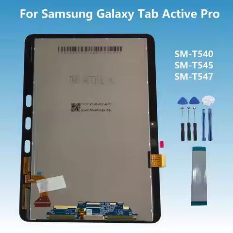 AAA For Samsung Galaxy Tab Active Pro SM-T540 Wi-Fi SM-T545 SM-T547 LTE LCD Display Touch Screen Dig