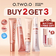 【2.0+ Sunscreen】O.TWO.O 2 In 1 Face Primer Zero Pores Smooth SPF30 Centella Repairing Skin Moisturiz
