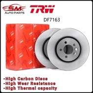 TRW - Honda Stream RN3 RN6 2001 Rear Disc Rotor 262.2MM ( DF7163 )