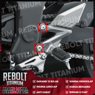 Titanium Bolt Bracket Step Front Rear Ninja RR Mono Ninja 250 FI Probolt REBOLT Titanium
