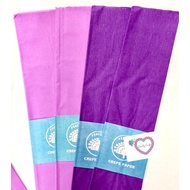 Color Crepe Paper/Soft Crepe Paper/Flower Pack (10pcs/pack)/皱纸