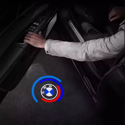 Car HD Door Welcome Ghost Shadow Light For BMW E90 E92 E93 Car Door Welcome Light F30 X3 X5 E60 E46 