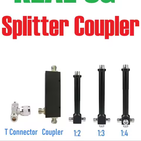 800 2700mhz 1 to 2 ways RF Splitter Cavity Power Divider N Female 200 Watt for 2G 3G 4G 5G LTE Signa
