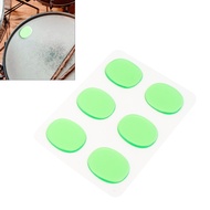 SLADE 6pcs set Drum Mute Pads Silicone Soft Drum Silencer Dampeners for Drums Tone Control