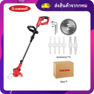 ส่งของจากไทย เครื่องตัดหญ้า 20000RPMไร้สายTrimmerเครื่องตัดหญ้าไฟฟ้าปรับพับสวนเครื่องตัดแปรงสำหรับMakita 18Vแบตเตอรี่