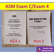Soa exam C study manual asm [Ready Stock] Construction and Evaluation of Actuarial Models Actuarial 