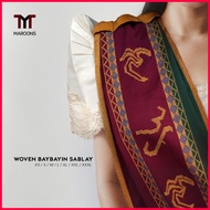 ◬ Maroons- UP Sablay University of the Philippines (Woven Baybayin)