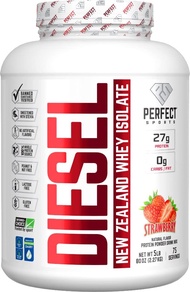 Diesel 100% New Zealand Whey Isolate - 5lbs Strawberry