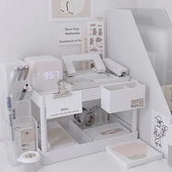 Table rack storage table stand muji style ins style stationery storage