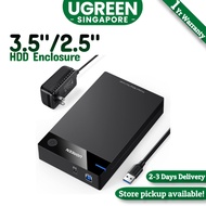 UGREEN External Hard Drive Enclosure 3.5inch HDD Case USB 3.0 to SATA Hard Disk Case