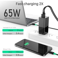 Travel Quick Charger Adapter PD 20w 30w 45w 65w