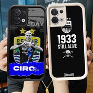 TS-28 Persib Bandung Shockproof Casing for OPPO F21 F21S Reno 7 7Z 8 8Z Realme C71 C73 14X Lite Pro
