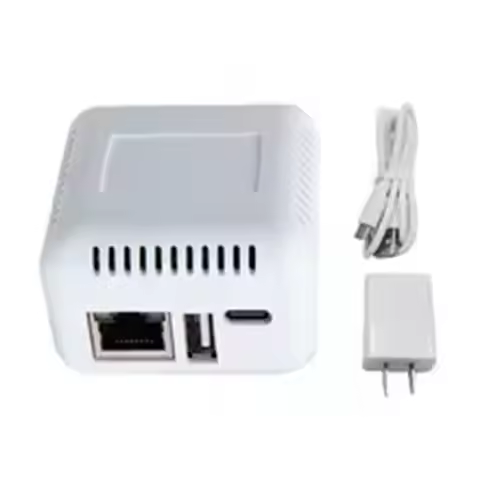 Well Made-NP330 Network USB 2.0 Print Server USB2.0 Mini Printer Server 100Mbps RJ45 Connection For 