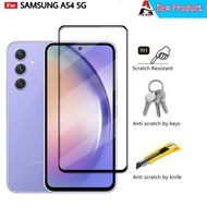 Tempered Glass SAMSUNG A54 Full Cover Screen Protector Black