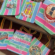 Gaji Shoulder Bag Pure Cotton Canvas Handmade Eggplant Tote Made In Taiwan Muzi Creative TR Railway