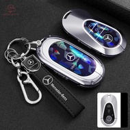 Zinc Alloy Key Case Keychain For Mercedes Benz S C Class W206 W223 C200 C260 S500 S480 S580, Key Hol
