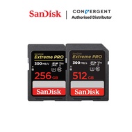 SanDisk Extreme PRO® SDHC™ and SDXC™ UHS-II cards [300MB/s] [256GB/512GB] SDSDXDK