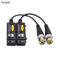 WILI Professional Twisteds Pair Video Balun Transmitters Supports 8MP Resolution CCTV