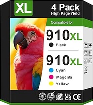 910XL Ink Cartridges for HP Printers Replacement for HP 910XL Ink Cartridges Combo Pack for HP 910 I