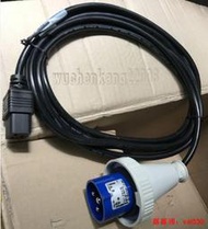 IEC309藍色工插頭16A 32A轉IEC320 C19 UPSPDU電源線