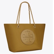 《全新品》Tory Burch Ella 駝色鏈條托特包