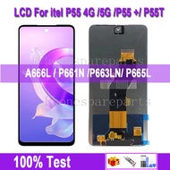 LCD For itel P55(4G/5G) A666L P661N Display Screen P55+ P55T P663LN P665L Assembly Replacement
