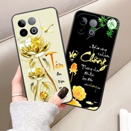 Case for Vivo IQ00 Z10 TURBO/ Z10 TURBO PRO/ Z10 TURBO PRO PLUS models of fortune, calligraphy, peac